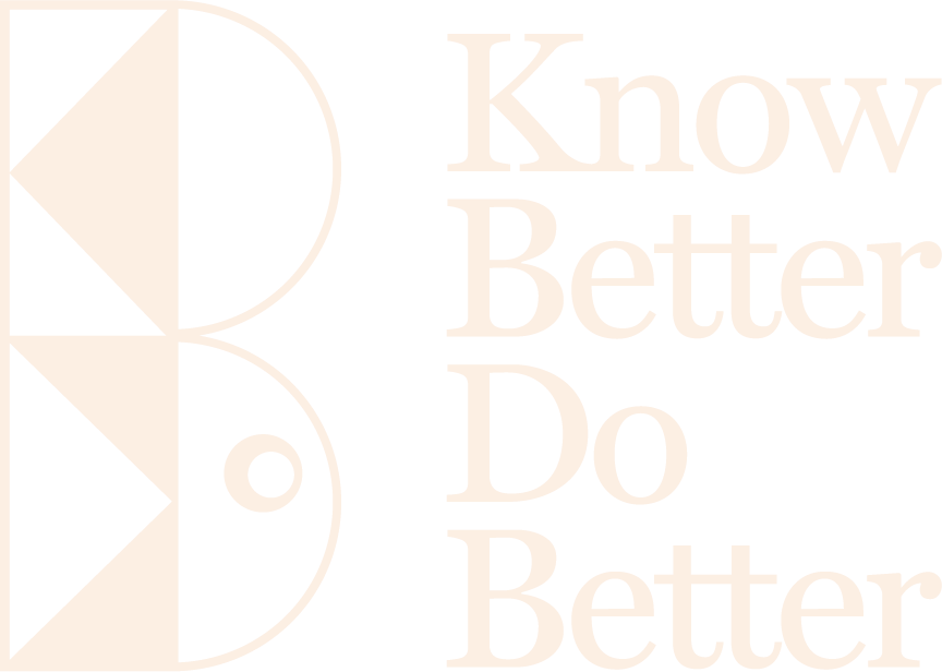 Know Better Do Better Company Logo