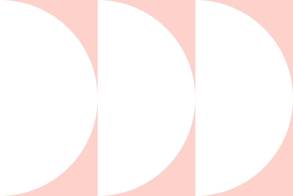 half circle mask graphic